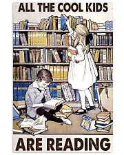 All Te Cool Kids Are Reading 11x17 Poster front