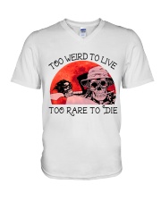 Too Weird To Live1 V-Neck T-Shirt thumbnail