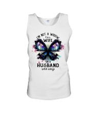 Im A Wife To A Husband With Wings Unisex Tank tile