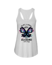 Im A Wife To A Husband With Wings Ladies Flowy Tank tile