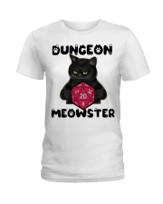 Bungeon Meowster Ladies T-Shirt tile