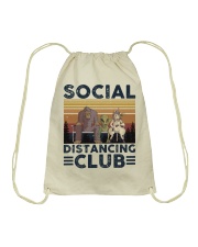 Social Distancing Drawstring Bag tile