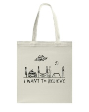I Want To Believe Tote Bag tile