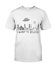 I Want To Believe Classic T-Shirt tile