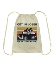 Get In Loser Drawstring Bag thumbnail