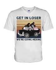 Get In Loser V-Neck T-Shirt thumbnail