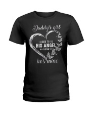 Daddy Girl Now He Is Mine Ladies T-Shirt thumbnail