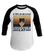 If 70 Percent Of Me Is H2O Baseball Tee thumbnail