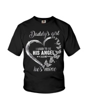 Daddy Girl Now He Is Mine Youth T-Shirt tile