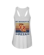 My Sexuality Is Pizza Ladies Flowy Tank thumbnail