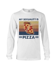 My Sexuality Is Pizza Long Sleeve Tee thumbnail