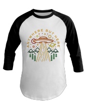 Anywhere But Here Baseball Tee tile