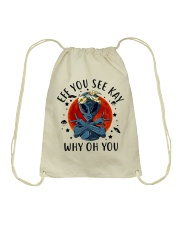 Eff You See Kay Drawstring Bag thumbnail