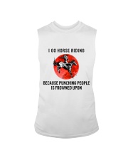 I Go Horse Riding Sleeveless Tee tile