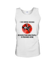 I Go Horse Riding Unisex Tank tile