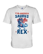 Tyr America Saurus V-Neck T-Shirt thumbnail