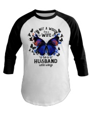 My Husband With Wings Baseball Tee thumbnail