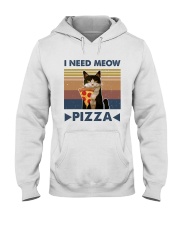 I Need Meow Hooded Sweatshirt front