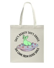 She Came Form Outer Space Tote Bag thumbnail