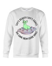 She Came Form Outer Space Crewneck Sweatshirt thumbnail