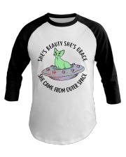 She Came Form Outer Space Baseball Tee thumbnail