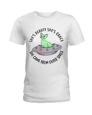 She Came Form Outer Space Ladies T-Shirt thumbnail