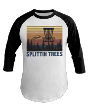 Splittin Trees Baseball Tee tile
