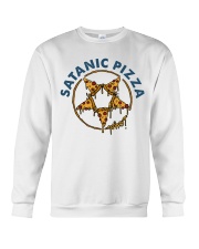 Satanic Pizza Crewneck Sweatshirt thumbnail