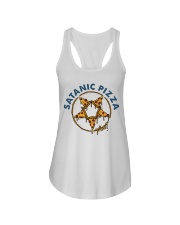 Satanic Pizza Ladies Flowy Tank thumbnail