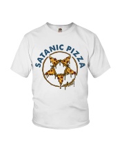 Satanic Pizza Youth T-Shirt thumbnail