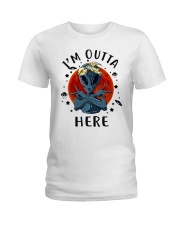 I Am Outta Here Ladies T-Shirt thumbnail
