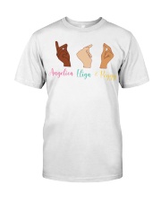 Whose Hand Classic T-Shirt front