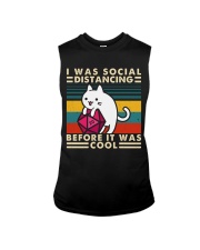 I Was Social Sleeveless Tee thumbnail