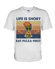 Life Is Short V-Neck T-Shirt thumbnail
