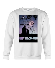 And She Lived Happily Crewneck Sweatshirt thumbnail