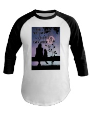 And She Lived Happily Baseball Tee thumbnail
