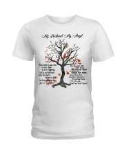 My Husband My Angel Ladies T-Shirt thumbnail