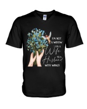 Im Not A Widow V-Neck T-Shirt thumbnail
