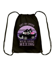 Get In Loser Drawstring Bag thumbnail