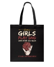 Some Girls Play Dnd Tote Bag tile
