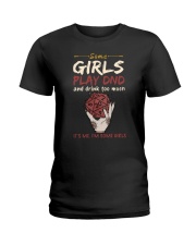 Some Girls Play Dnd Ladies T-Shirt tile