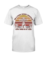 On A Dark Desert Higway Classic T-Shirt thumbnail