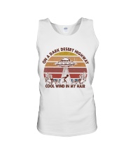 On A Dark Desert Higway Unisex Tank thumbnail