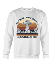 On A Dark Desert Highway Crewneck Sweatshirt thumbnail