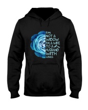 Im Not A Widow Hooded Sweatshirt front