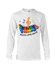 Peace Love Music Long Sleeve Tee thumbnail