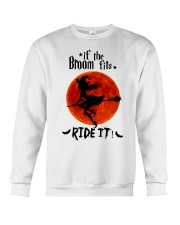 Witch If The Broom Fits Crewneck Sweatshirt thumbnail