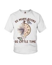 Many Books Little Time Youth T-Shirt thumbnail