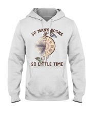 Many Books Little Time Hooded Sweatshirt thumbnail