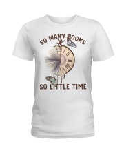 Many Books Little Time Ladies T-Shirt thumbnail